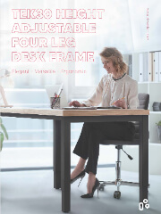 Flyer-TEK30 Series-Height Adjustable Four Leg Desk Frame